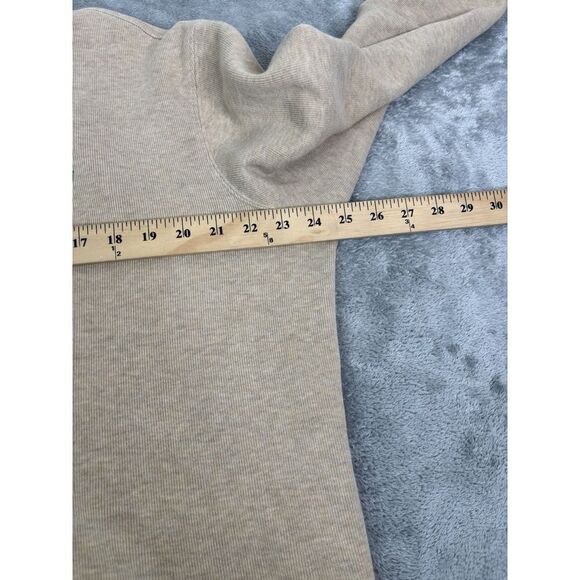 Polo Ralph Lauren 1/4 Zip Pullover Sweater Men's Size Large Beige - Picture 7 of 10